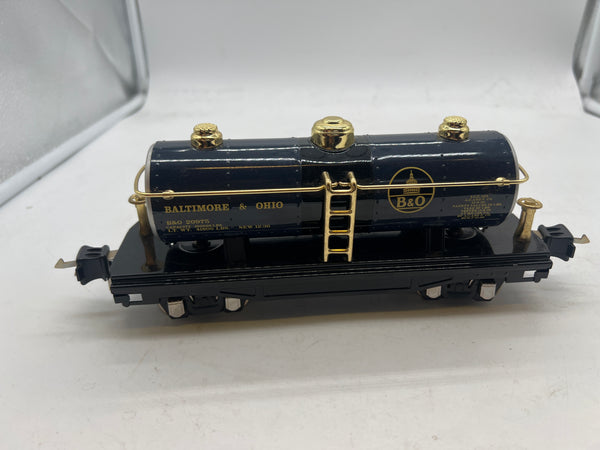 MTH Tinplate 10-8078 Baltimore Ohio Tank Car O SCALE Like New No Box