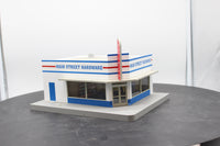 MTH Railking 30-90218 Main Street Hardware Single Story Opposite Corner Store O SCALE Like New