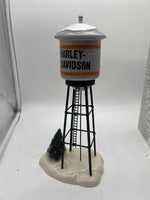 Dept 56 Village Accessory "Harley-Davidson Juneau Ave. Water Tower" 4042421 O SCALE Like New