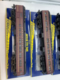 Lionel American Flyer AF 6-48992 Pennsylvania PRR Heavyweight Passenger Car 4-Pack (Carnegie, Indian Rock, Skyline, Chase) S SCALE Like New