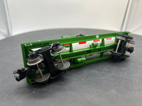 MTH Rugged Rails 33-7326 Christmas Tank Car in Candy Cane Santa's Peppermint O Scale NEW