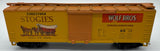 TM 2032 TRAIN MINIATURE WOLF BROS STOGIES HO SCALE Used