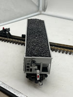 MTH Railking 30-75442 Norfolk Southern RailKing 4-Bay Hopper Car w/ EOTD O SCALE Like New