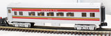 MTH 30-6102 SANTA FE O-27 Streamlined Coach Car RailKing O Scale Like New
