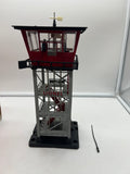 Lionel 6-2318 #192 control tower Red- MPC era? O SCALE Used AS IS Damaged Box