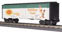 MTH 30-76153, 30-7839, 30-7874, 30-7846 Isaly's Pittsburgh Set of 4 Cars-- Isaly's Dairy Specialists; Skyscraper Cones; Klondike; Chip-Chopped Ham O Scale Like New
