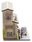 Menards 2759252 Moe's Cycle Shop Building HO Scale Limited NEW