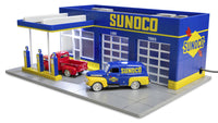 Menards 275-9288 O Scale Sunoco Gas Station Building NEW