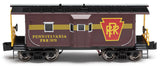 Menards 275-9313 Pennsylvania Railroad PRR Caboose with Lights NEW