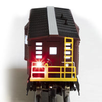 Menards 275-9313 Pennsylvania Railroad PRR Caboose with Lights NEW