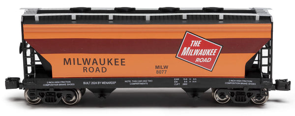 Menard 275-9317  Milwaukee Road ACF 2-Bay Covered Hopper NEW