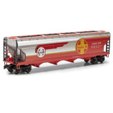 Menards 275-9368 Santa Fe Warbonnet Smooth-Sided Hopper O SCALE NEW