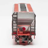 Menards 275-9368 Santa Fe Warbonnet Smooth-Sided Hopper O SCALE NEW