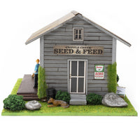 Menards 2759378 Cripple Creek Seed & Feed Building O Scale NEW