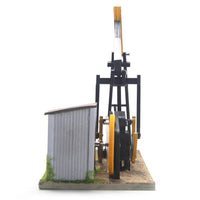 Menards 2759394 Texaco Beam Pump Animated Oil Pump with Moving Arm and Building O Scale NEW