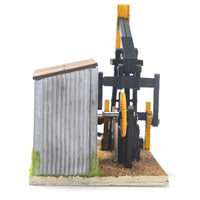 Menards 2759395 Texaco Beam Pump Building HO Scale NEW