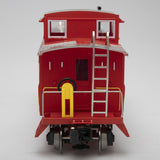 Menards 275-9440 Santa Fe Warbonnet Caboose with Lights O SCALE NEW
