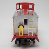Menards 275-9440 Santa Fe Warbonnet Caboose with Lights O SCALE NEW