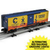 Menards 275-9442 Chessie Boxcar with Lights limited O SCALE NEW