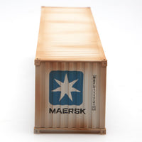 Menards 275-9450 Maersk 40-Foot Weathered Containers (2-Pack) O Scale limited NEW