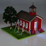 Menards 275-9658 Dells Schoolhouse O Scale  NEW