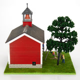 Menards 275-9658 Dells Schoolhouse O Scale  NEW