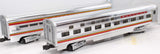 MTH Premier 20-6122 Santa Fe El-Capitan 2-Car 60' Slp/Din Aluminum Passenger Set O SCALE Like New
