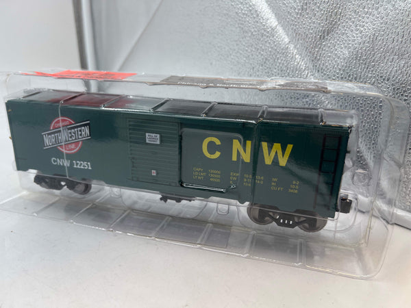 Menards 279-5337 Chicago & North Western CNW Box Car O SCALE Like New