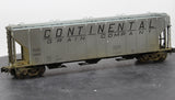 Atlas 6380-3 PS 4427 low side covered hopper O SCALE WEATHERED AS IS Like New
