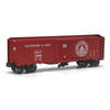 Menards 279-4254 B&O-BOXCAR-RED Baltimore & Ohio Boxcar O SCALE NEW