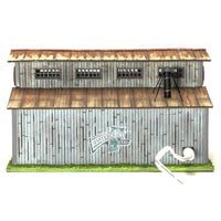 Menards 2795530 Cripple Creek Lumber Yard Building HO Scale NEW