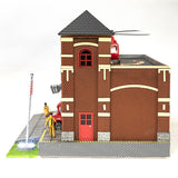 Menards 279-5927 Fire Station #9 O Scale NEW