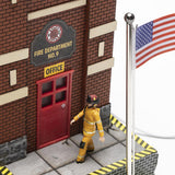 Menards 279-5927 Fire Station #9 O Scale NEW