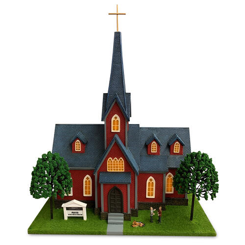 Menards 2796151 Trinity Church Building O Scale NEW