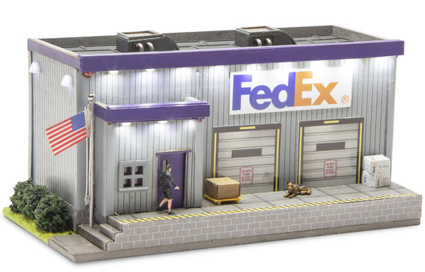 Menards 279-6324 FedEx Freight Building HO Scale NEW