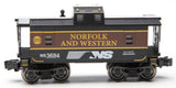 Menards 279-6853 Norfolk & Western N&W Caboose with Lights Limited  O SCALE NEW