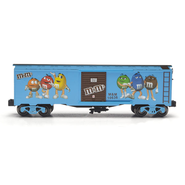 Menards 279-8132 M&M's Light Blue Boxcar NEW