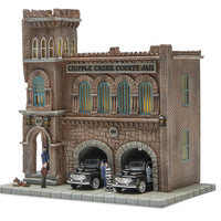 Menards 279-8490 O Scale Cripple Creek County Jail Building NEW