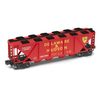 Menards 279-5279 Delaware Hudson D&H covered four-bay hopper car O SCALE NEW
