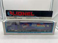 Lionel  6-12865  Wisk double power tractor and trailer O scale NEW