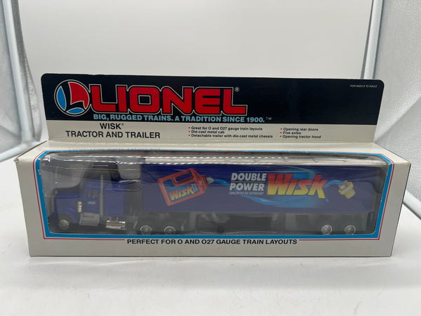 Lionel  6-12865  Wisk double power tractor and trailer O scale NEW