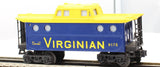 Lionel 6-9175 VIRGINIAN Caboose Illuminated O Scale Used Excellent