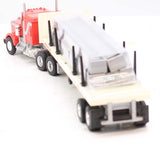 Lionel 6-12819 INLAND STEEL Flatbed Tractor Trailer W/Stakes #12819 O Scale Like New
