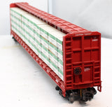 MTH 20-98229 CP Rail Center Beam Flat Car Premier w/lumber load O Scale Used