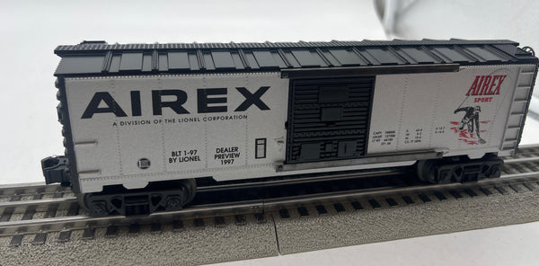 Lionel 6-29217 Airex Fishing 1997 Toy Fair Box Car O SCALE Like New
