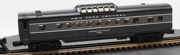 K-Line K4570-10641 O NYC Manhattan Island Streamliner Vista Dome Car 10641 O SCALE NEW