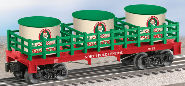 Lionel 6-39469 Christmas Egg Nog Barrel Car O SCALE Like New