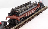 Lionel 6-16389 Pennsylvania Wheel car w/ load  O SCALE Used