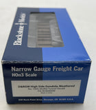 Blackstone Models b340400w  High Side Gondola D&RGW #1000 Moffat Weathered HOn3 SCALE Used