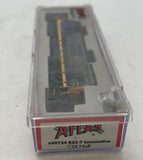 Atlas 49754 CSX B23-7 Locomotive Blue/Yellow/Grey N Scale Used Excellent Damaged Box